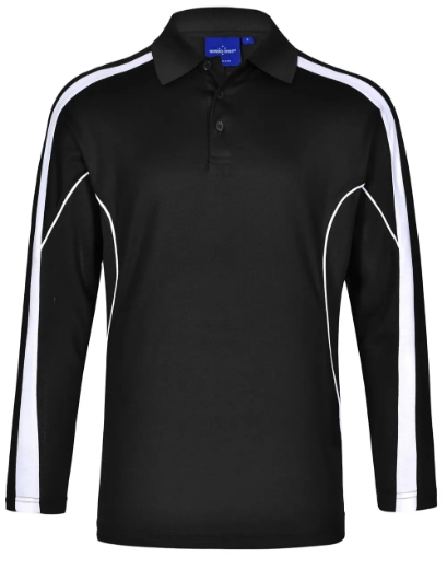 Picture of Winning Spirit, Mens TrueDry L/S Polo